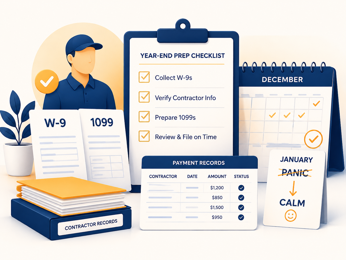 1099 & W-9 Checklist for Contractors